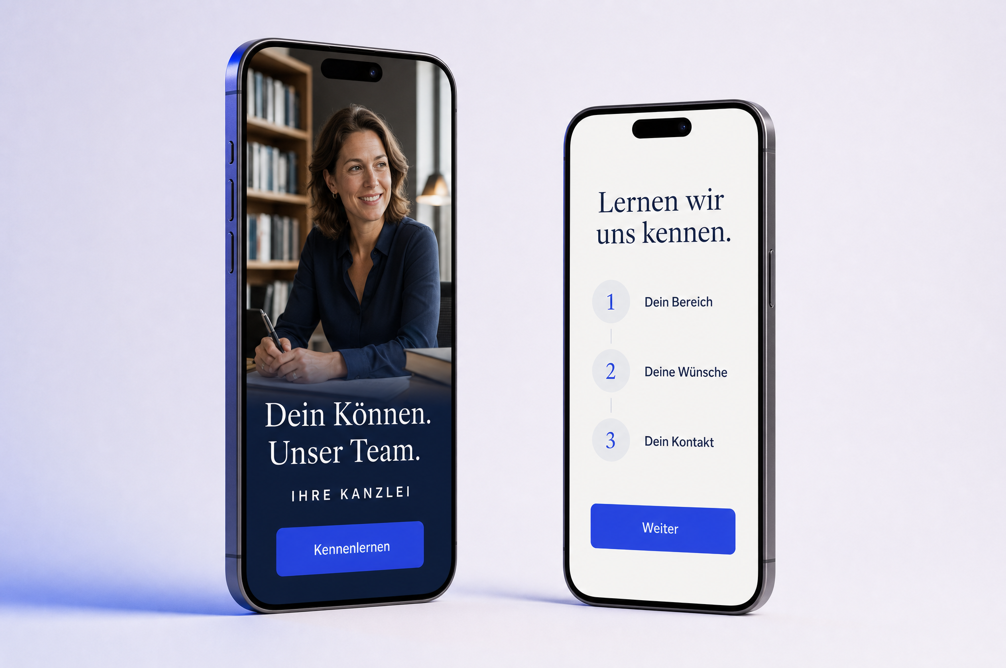 KI-generiertes Beispiel für eine Recruiting-Anzeige und einen kurzen mobilen Kontaktweg